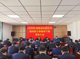 腾博汇游戏官网 召开2020年度向导班子和向导干部审核大会