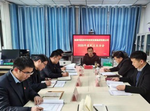 腾博汇游戏官网 召开2020年度向导班子民主生涯会